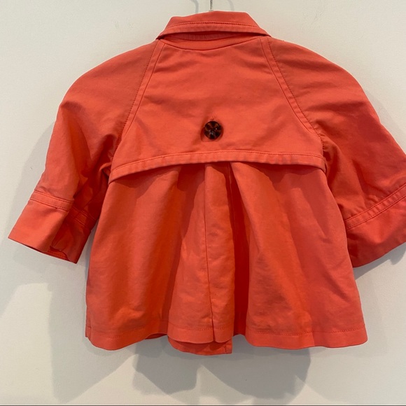 Old Navy Girls Coral Trench Coat - Picture 7 of 7
